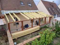 Constructions Appentis Bois-(91)